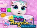 Logħba Ħin għal Banjazzjoni tal-Bebè Angela onlajn Logħba Ħin għal Banjazzjoni tal-Bebè Angela onlajn