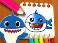 Logħba Librerija tal-Kuluri Baby Shark onlajn