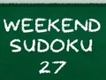 Logħba Sudoku ta' Weekend 27 onlajn Logħba Sudoku ta' Weekend 27 onlajn