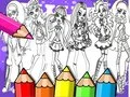 Logħba Kotba ta' Kulur Monster High onlajn Logħba Kotba ta' Kulur Monster High onlajn