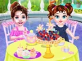 Logħba Baby Taylor: Festa tat-Tea Rjali onlajn
