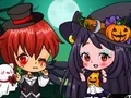 Logħba Koppja Chibi ta' Halloween onlajn