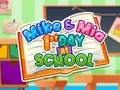 Logħba Mike u Mia: L-ewwel Jum fl-Iskola onlajn