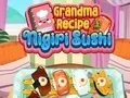 Logħba Riċetta ta' Nanna Nigiri Sushi onlajn