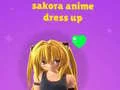 Logħba Sakora: Dress Up Anime onlajn