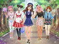 Logħba Dressing ta' Anime fil-Liċeo onlajn