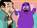 Logħba Meta l-Mr. Bean jiltaqa ma' Grimace onlajn Logħba Meta l-Mr. Bean jiltaqa ma' Grimace onlajn