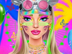 Logħba Makeup tal-Vibes tal-Festival onlajn