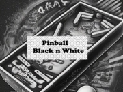 Logħba Pinball Iswed u Abjad onlajn Logħba Pinball Iswed u Abjad onlajn