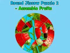 Logħba Round jigsaw Puzzle 2 — Arma Frott onlajn