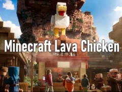 Logħba Minecraft Lava Chicken onlajn