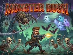 Logħba Monster Man Rush onlajn