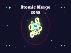 Logħba Atomic Merge 2048 onlajn