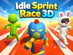 Logħba Idle Sprint Race 3D onlajn