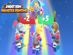 Logħba Shoot Run Monster Hunting onlajn