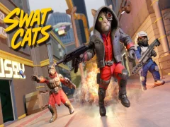 Logħba SWAT Kats Shooter onlajn Logħba SWAT Kats Shooter onlajn
