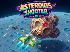 Logħba Asteroids Shooter onlajn