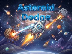 Logħba Asteroid Dodge onlajn