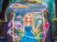 Logħba Charming Dress-up u Makeup onlajn