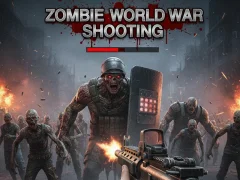 Logħba Zombie Gwerra Dinjija Shooting onlajn