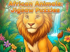 Logħba Annimali Afrikani: Jigsaw Puzzles onlajn