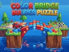 Logħba Color Bridge Builder Puzzle onlajn