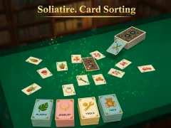 Logħba Issortjar Solitaire onlajn