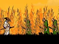 Logħba Samurai bil-kappa tal-hemp onlajn