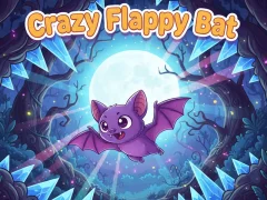 Logħba Crazy Flappy Bat onlajn