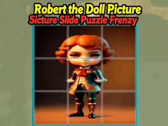 Logħba Robert the Doll Picture Slide Puzzle Frenzy onlajn