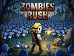 Logħba Zombies Rush onlajn