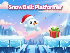 Logħba SnowBall: Platformer onlajn
