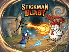 Logħba Blast Stickman onlajn