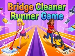 Logħba Bridge Cleaner Runner Game onlajn