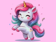Logħba Sfida tal-kulur tal-unicorn onlajn