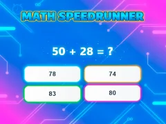 Logħba Speedrunner tal-Matematika onlajn