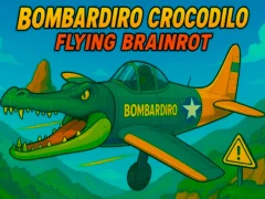 Logħba Bombardiro CrocoDilo Flying Brainrot onlajn
