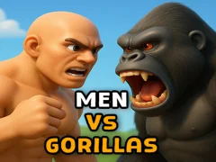 Logħba Irġiel Vs Gorillas onlajn