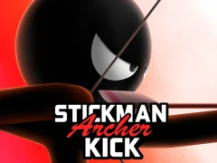 Logħba Stickman Archer Kick onlajn