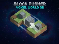 Logħba Blokk Pusher Voxel Dinja 3D onlajn