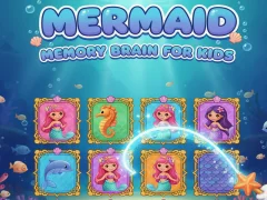 Logħba Mermaid Memory Brain Għat-Tfal onlajn