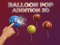 Logħba Bużżieqa Pop Addition 3D onlajn