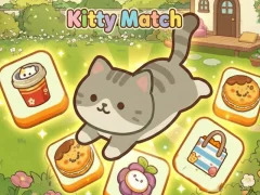 Logħba Kitty Match onlajn