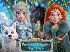 Logħba Fashion Valkyries Saga of Style onlajn