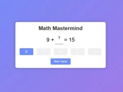 Logħba Matematika Mastermind onlajn