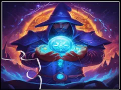Logħba Puzzle tal-Wizard Jigsaw onlajn