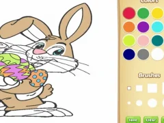 Logħba Ktieb tal-Kulur tal-Bunny tal-Għid għat-Tfal onlajn
