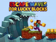 Logħba Escape Waves għal Lucky Blocks onlajn