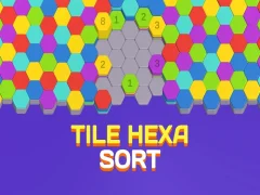 Logħba Tile Hexa Sort onlajn