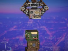 Logħba Steampunk Tower Builder onlajn